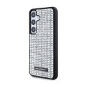 Karl Lagerfeld Rhinestone Metal Logo - Samsung Galaxy S24 Case (Silver)