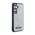 Karl Lagerfeld Rhinestone Metal Logo - Samsung Galaxy S24 Case (Silver)