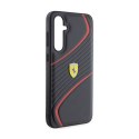 Ferrari Twist Metal Logo - Samsung Galaxy S23 FE Case (black)