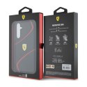 Ferrari Twist Metal Logo - Samsung Galaxy S23 FE Case (black)