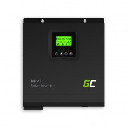 Green Cell - Solar Inverter Inverter Off Grid with solar charger MPPT 24VDC 230VAC 3000VA/3000W Pure sine wave