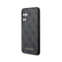 Guess 4G Metal Gold Logo - Case for Samsung Galaxy S24 (Black)