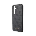 Guess 4G Metal Gold Logo - Case for Samsung Galaxy S24 (Black)