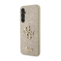 Guess Glitter Script Big 4G - Samsung Galaxy S23 FE Case (Gold)