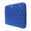 Guess Quilted 4G Sleeve - Notebook case 13" / 14" (blue)