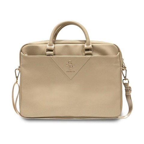 Guess Triangle 4G Computer Bag - Laptop bag 15" / 16" (gold)