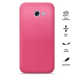 PURO 0.3 Nude - Case for Samsung Galaxy A3 (2017) (Fluo Pink)