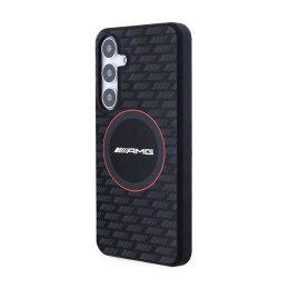 AMG Silicone Carbon Pattern MagSafe - Case for Samsung Galaxy S24+ (black)
