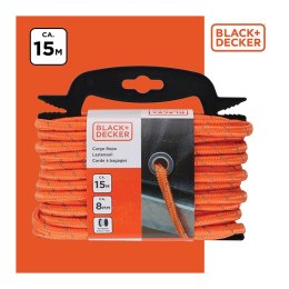 Black&Decker - Transport rope with reflective elements + 8mm / 15m winder