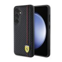 Ferrari Carbon Printed Line - Case for Samsung Galaxy S24+ (black)