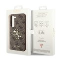 Guess 4G Big Metal Logo - Case for Samsung Galaxy S24 (brown)