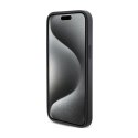 Guess 4G Triangle Metal Logo - Case for iPhone 15 Pro (Black)