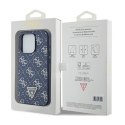 Guess 4G Triangle Metal Logo - Case for iPhone 15 Pro Max (blue)