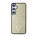 Guess Rhinestone Triangle - Case Samsung Galaxy S24+ (Gold)