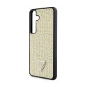 Guess Rhinestone Triangle - Case Samsung Galaxy S24+ (Gold)