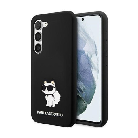 Karl Lagerfeld Silicone Choupette - Samsung Galaxy S24 Case (black)