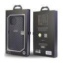 Audi Carbon Fiber - Case for iPhone 12 / iPhone 12 Pro (Black)