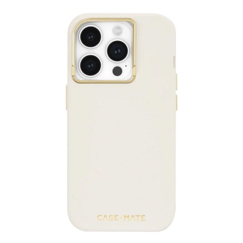 Case-Mate Silicone MagSafe - Case iPhone 15 Pro (Beige)