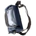 Dunlop - Handlebar bag / bicycle pannier with smartphone pocket (blue)