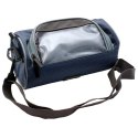 Dunlop - Handlebar bag / bicycle pannier with smartphone pocket (blue)