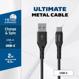Energizer Ultimate - USB-A to USB-C connecting cable 2m (Black)