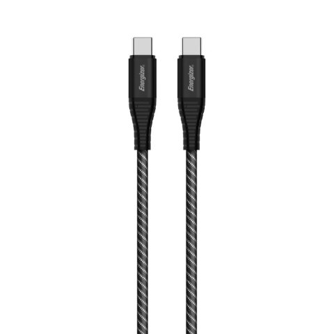 Energizer Ultimate - USB-C to USB-C 100W connecting cable 2m (Black)