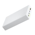 Green Cell PowerPlay20s - Power Bank 20000 mAh with USB-A QuickCharge 3.0 fast charging and 2x USB-C Power Delivery 22.5W (white