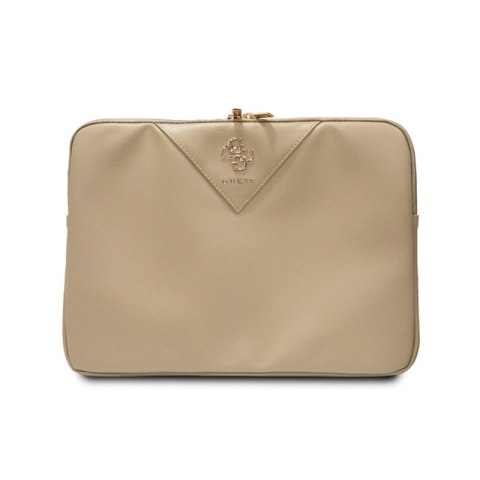 Guess Triangle 4G Sleeve - Notebook case 13" / 14" (gold)