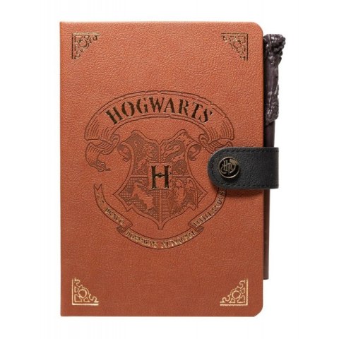 Harry Potter - A5 notebook / Notes with wand-shaped pen