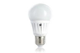 Integral LED Light Bulb E27 Auto Sensor Classic Globe (GLS) 6.5W (40W) 2700K 450lm Frosted Warm White