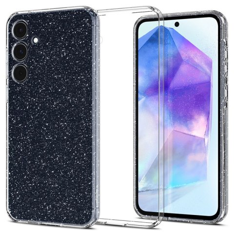 Spigen Liquid Crystal Glitter - Case for Samsung Galaxy A55 5G (Transparent)