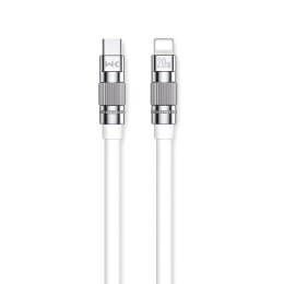 WEKOME WDC-187 Wingle Series - USB-C to Lightning Fast Charging PD 20W connection cable 1.2 m (White)