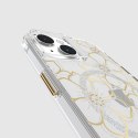 Case-Mate Floral Gems MagSafe - Case for iPhone 15 / iPhone 14 / iPhone 13 (Gold)