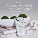 Case-Mate Floral Gems MagSafe - Case for iPhone 15 / iPhone 14 / iPhone 13 (Gold)