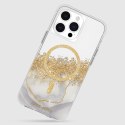 Case-Mate Karat MagSafe - Gold Decorated iPhone 15 Pro Max Case (Marble)