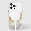 Case-Mate Karat MagSafe - Gold Decorated iPhone 15 Pro Max Case (Marble)