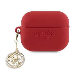 Guess 3D Rubber 4G Diamond Charm - AirPods Pro 2 Case (Red)