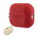 Guess 3D Rubber 4G Diamond Charm - AirPods Pro 2 Case (Red)