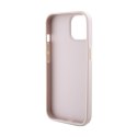 Guess Crossbody 4G Metal Logo - iPhone 15 Case (Pink)
