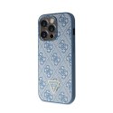 Guess Crossbody 4G Metal Logo - iPhone 15 Pro Case (blue)