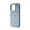 Guess Crossbody 4G Metal Logo - iPhone 15 Pro Case (blue)