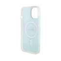 Guess IML Iridescent MagSafe - iPhone 15 Case (turquoise)