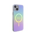 Guess IML Iridescent MagSafe - iPhone 15 Plus Case (purple)