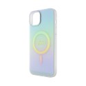 Guess IML Iridescent MagSafe - iPhone 15 Plus Case (turquoise)