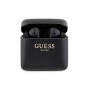 Guess Printed Logo - TWS Bluetooth headphones + charging case (black)
