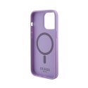Guess Saffiano MagSafe - iPhone 15 Pro Max Case (purple)