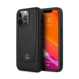 Mercedes Leather Urban Line - Case for iPhone 15 Pro (black)