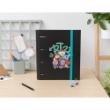 BT21 - A4 binder from the Street Mood collection (4 rings, elastic band)