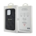 Guess 4G Collection Leather Metal Logo MagSafe - Case for iPhone 13 Pro Max (black)