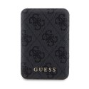 Guess Bundle Pack MagSafe 4G Metal Gold Logo - Case set + Power Bank 5000mAh MagSafe iPhone 11 (black)